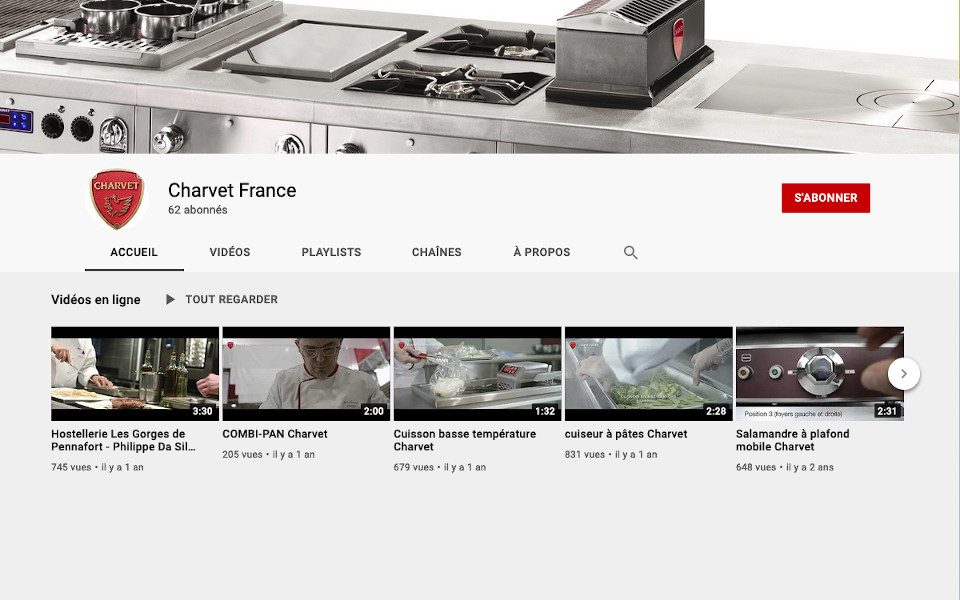 Charvet France - Les authentiques de la cuisson